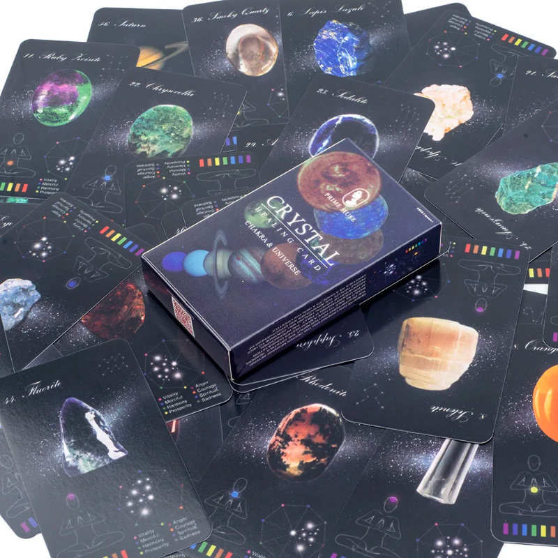 Crystals Healing Cards
