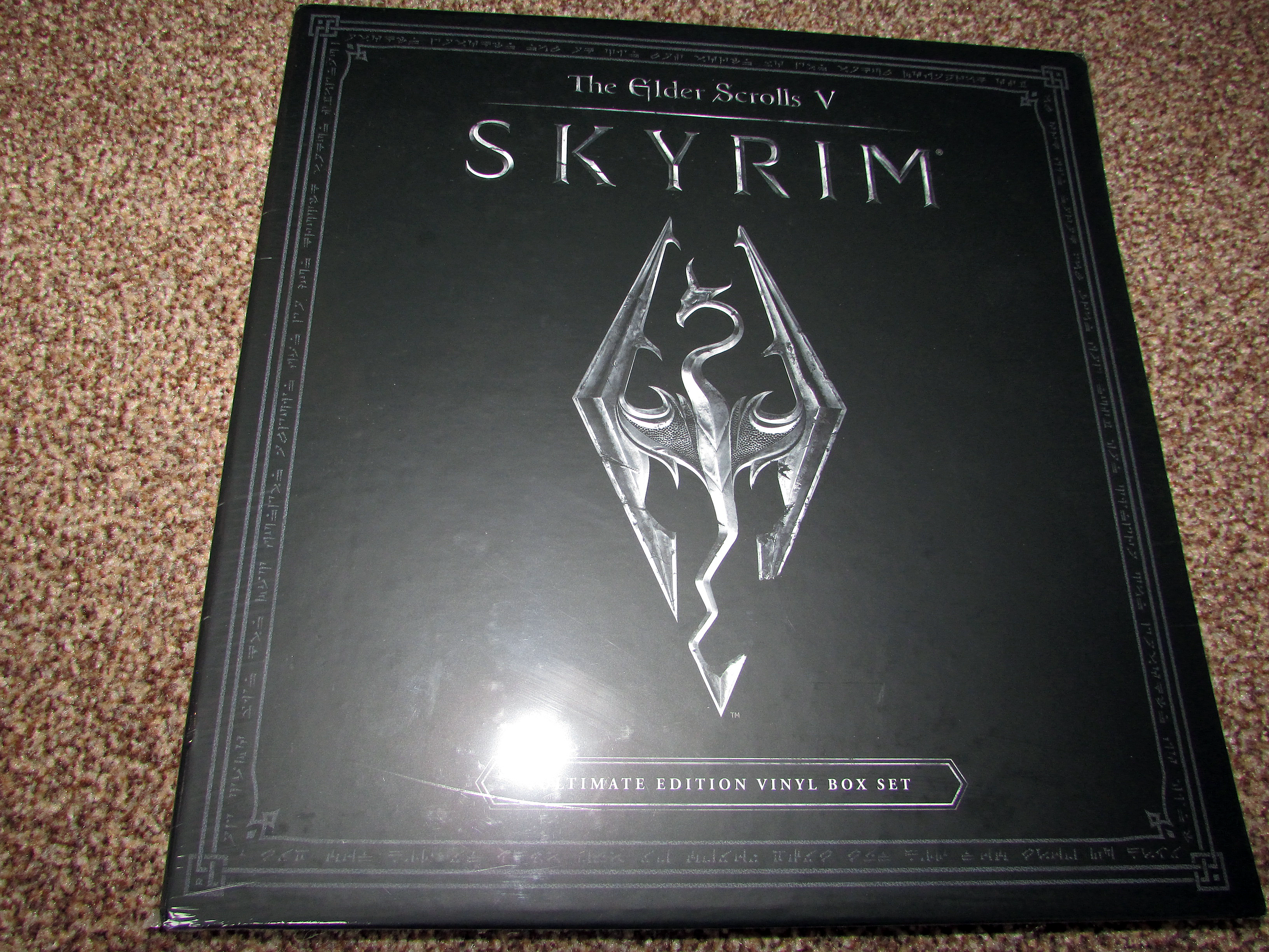 Skyrim Ultimate Edition Vinyl Record Soundtrack 4 LP Box Set