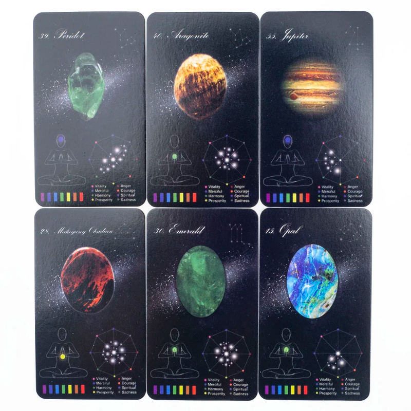 Crystals Healing Cards