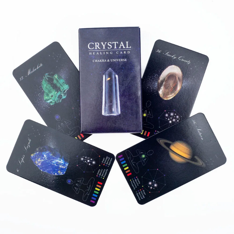 Crystals Healing Cards