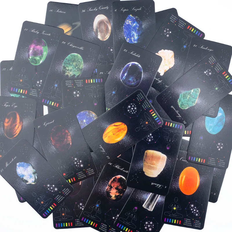 Crystals Healing Cards